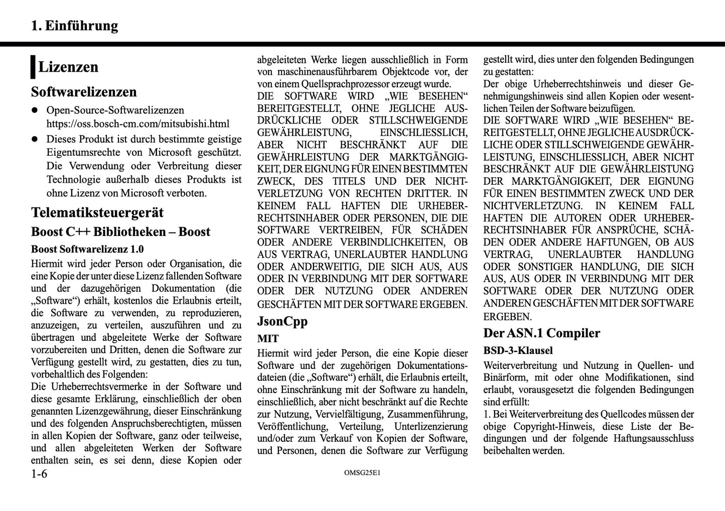2025 Mitsubishi Outlander PHEV Smartphone Link Display Audio Manual | German