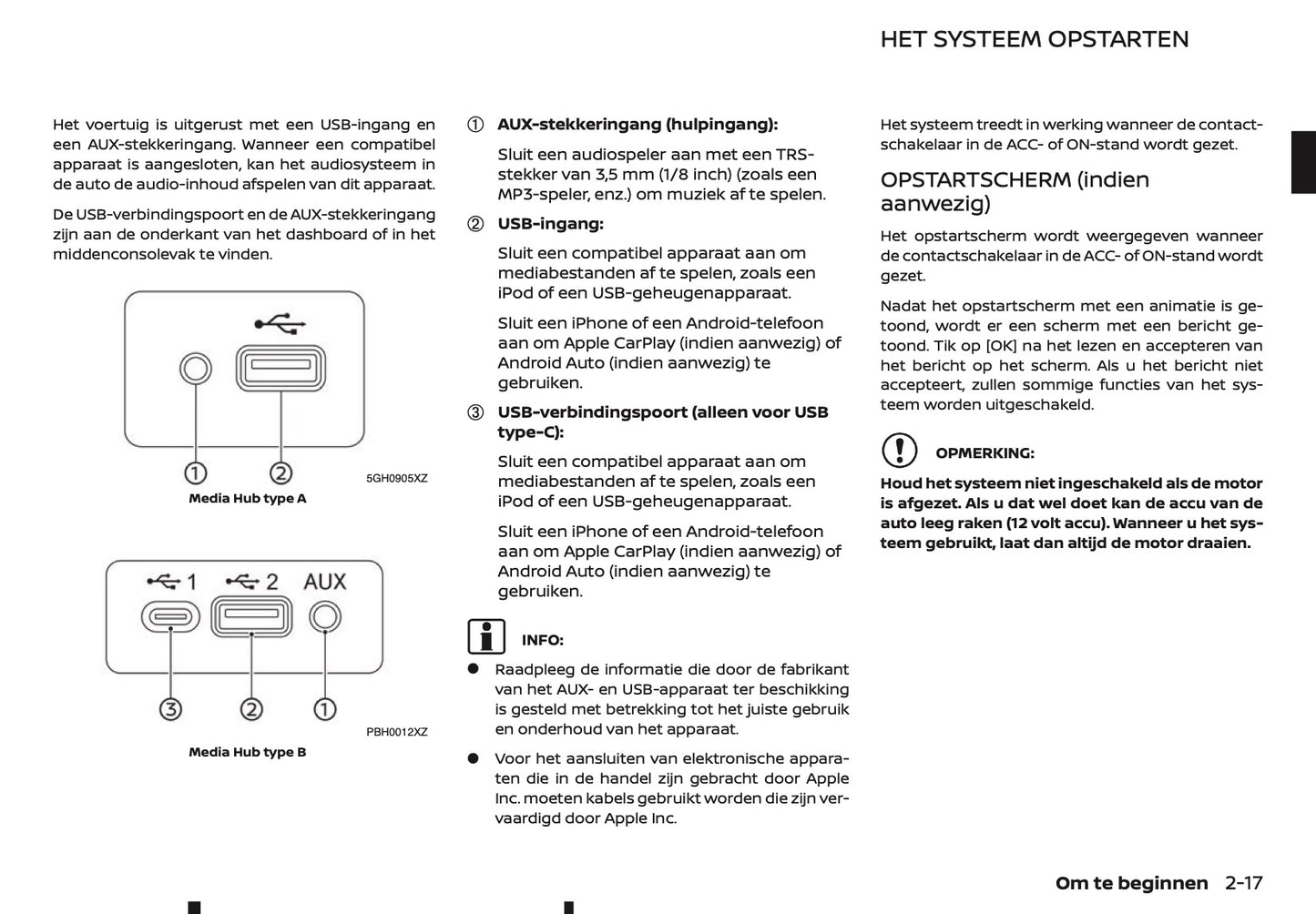 2018-2019 Nissan Connect Infotainment Manual | Dutch