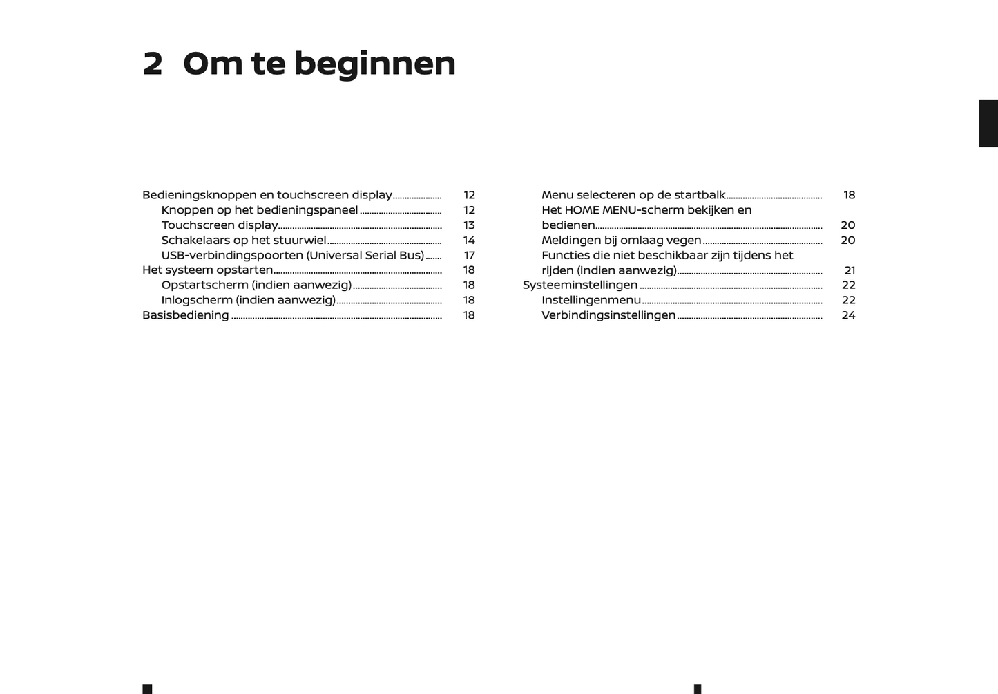 2022 Nissan Connect Infotainment Manual | Dutch