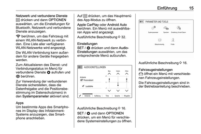 2021 Opel Corsa / Corsa-e Infotainment Manual German