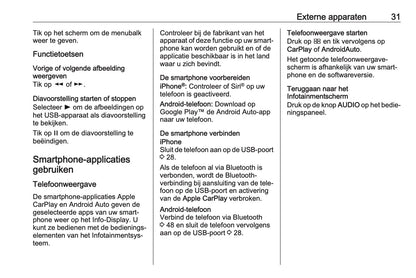 2018 Opel Crossland X Infotainment Manual | Dutch