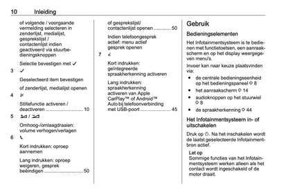 2018 Opel Crossland X Infotainment Manual | Dutch