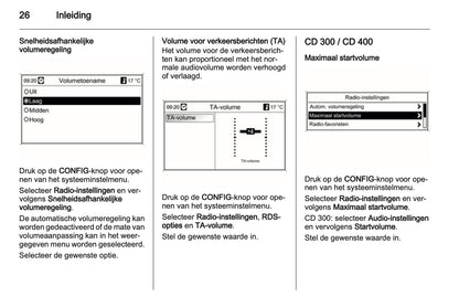 2012 Opel Meriva Infotainment Manual | Dutch