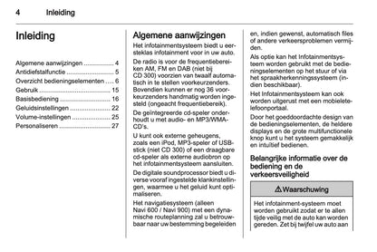 2012 Opel Meriva Infotainment Manual | Dutch