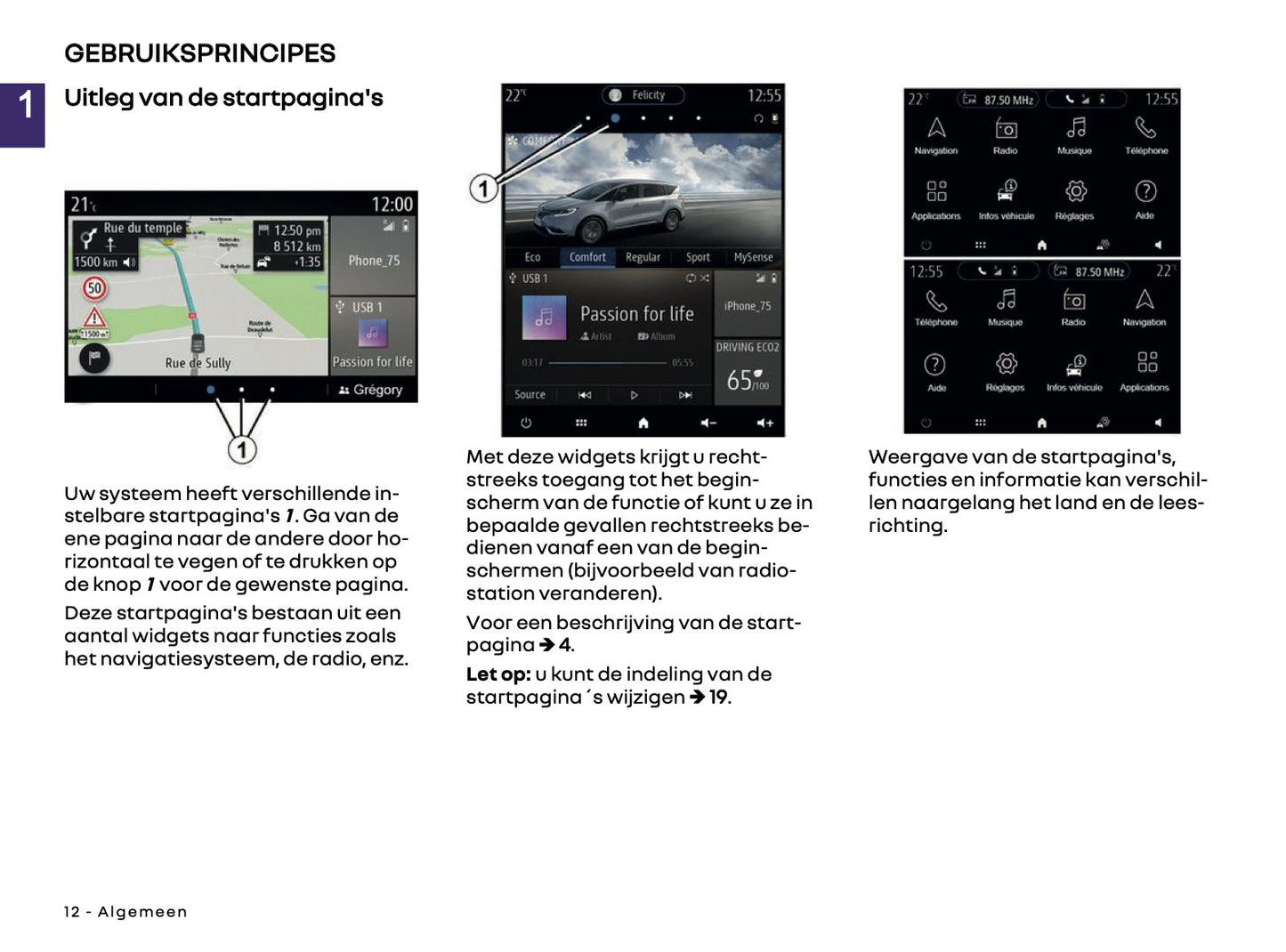 2018-2025 Renault Easy Link Infotainment Manual | Dutch