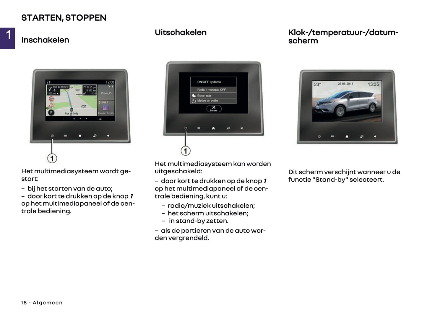 2018-2025 Renault Easy Link Infotainment Manual | Dutch