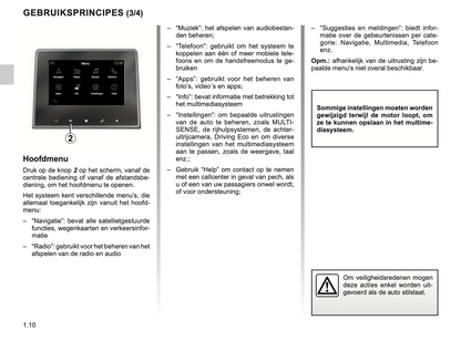 2023-2024 Renault Easy Connect/Easy Link Infotainment Manual | Dutch