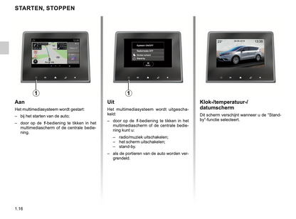 2023-2024 Renault Easy Connect/Easy Link Infotainment Manual | Dutch