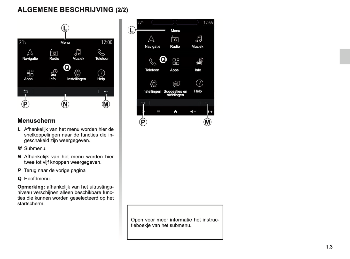 2023-2024 Renault Easy Connect/Easy Link Infotainment Manual | Dutch