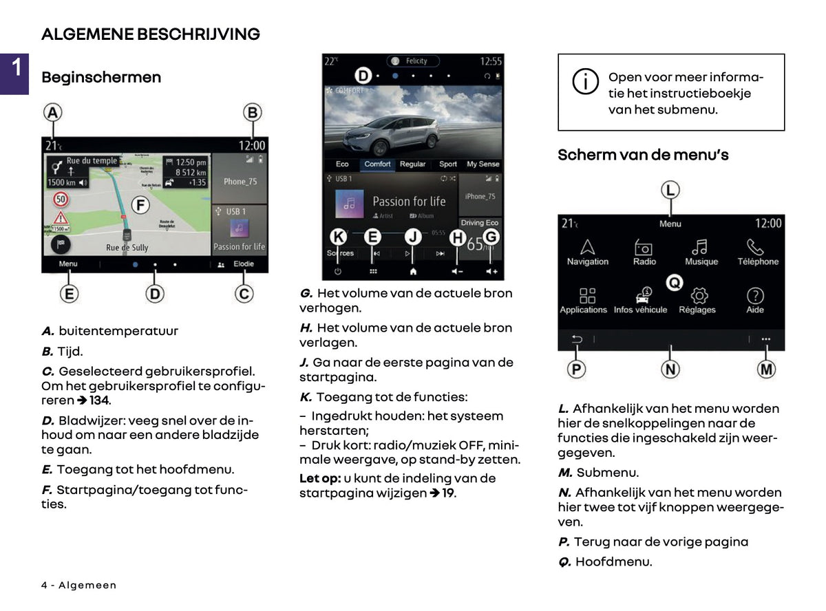2026 Renault Easy Link Infotainment Manual | Dutch
