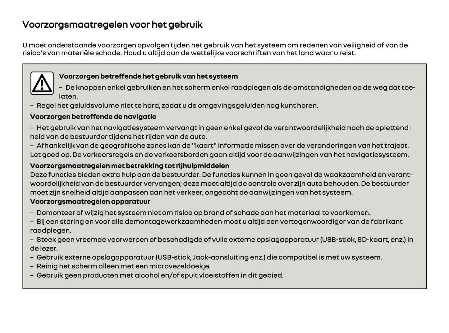 2025-2026 Renault Open R Link Infotainment Manual | Dutch