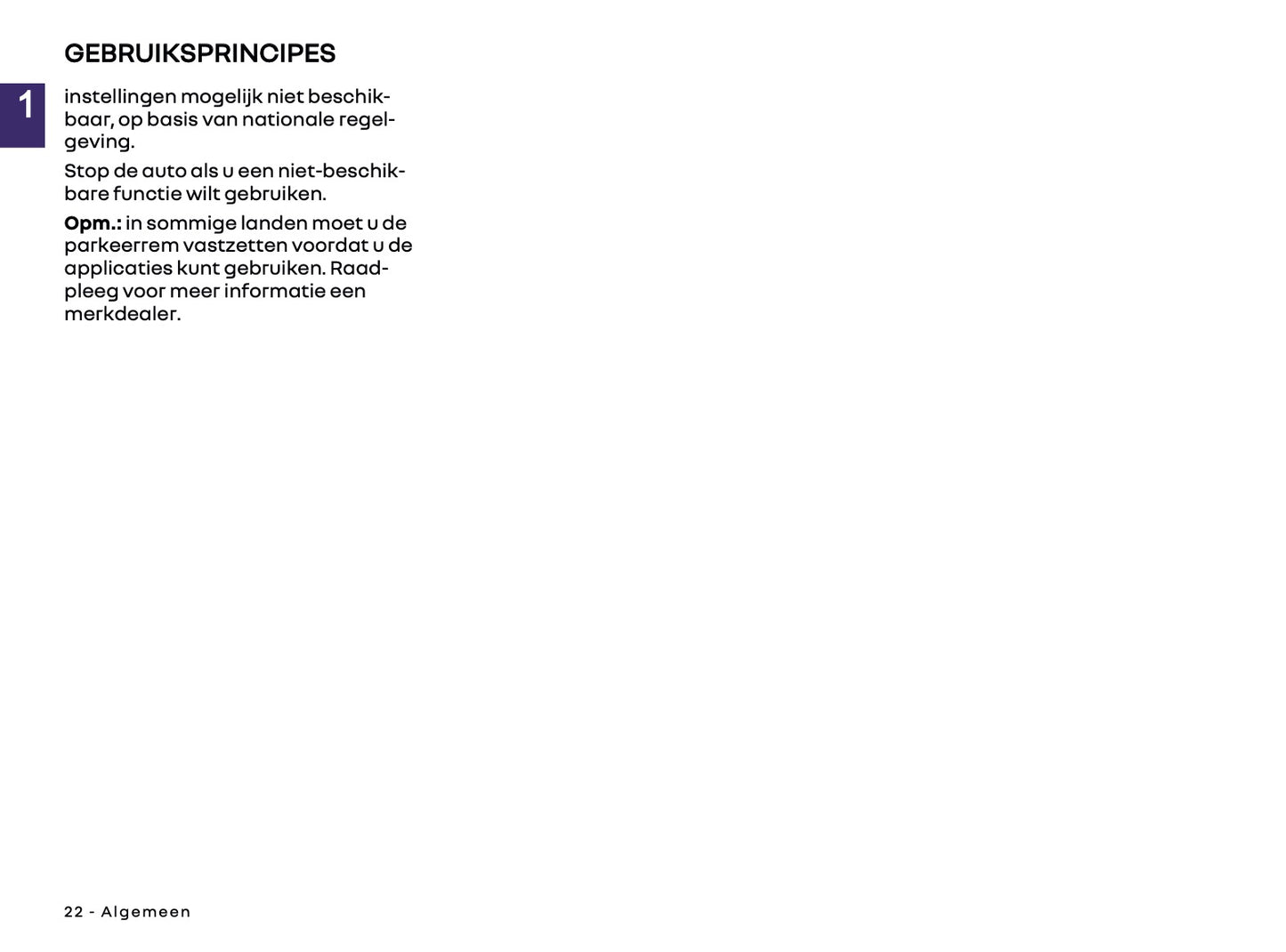 2025-2026 Renault Open R Link Infotainment Manual | Dutch