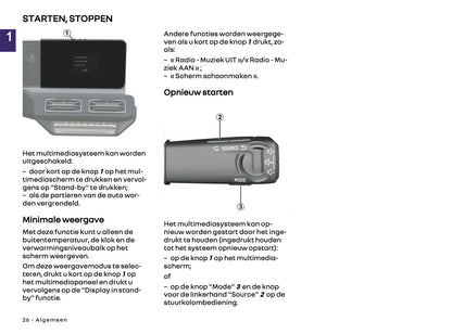 2025-2026 Renault Open R Link Infotainment Manual | Dutch