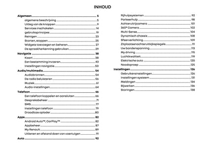 2025-2026 Renault Open R Link Infotainment Manual | Dutch