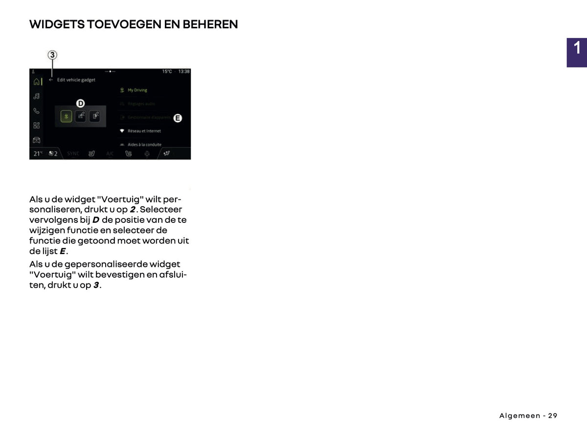 2026 Renault Open R Link Infotainment Manual | Dutch