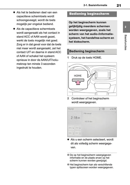 2022-2023 Toyota Aygo X Navigation Manual | Dutch