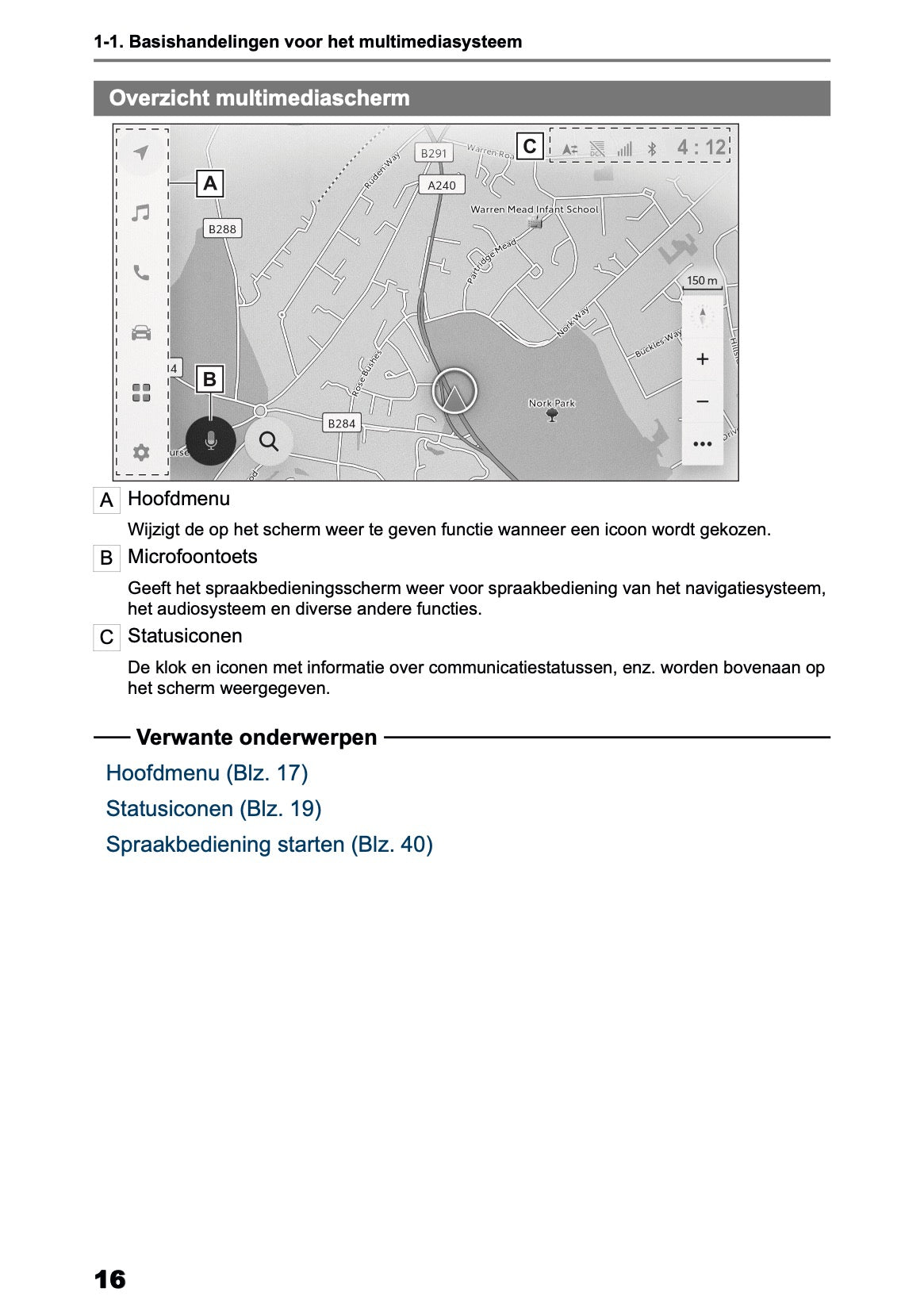 2025-2026 Toyota Aygo X Navigation Manual | Dutch