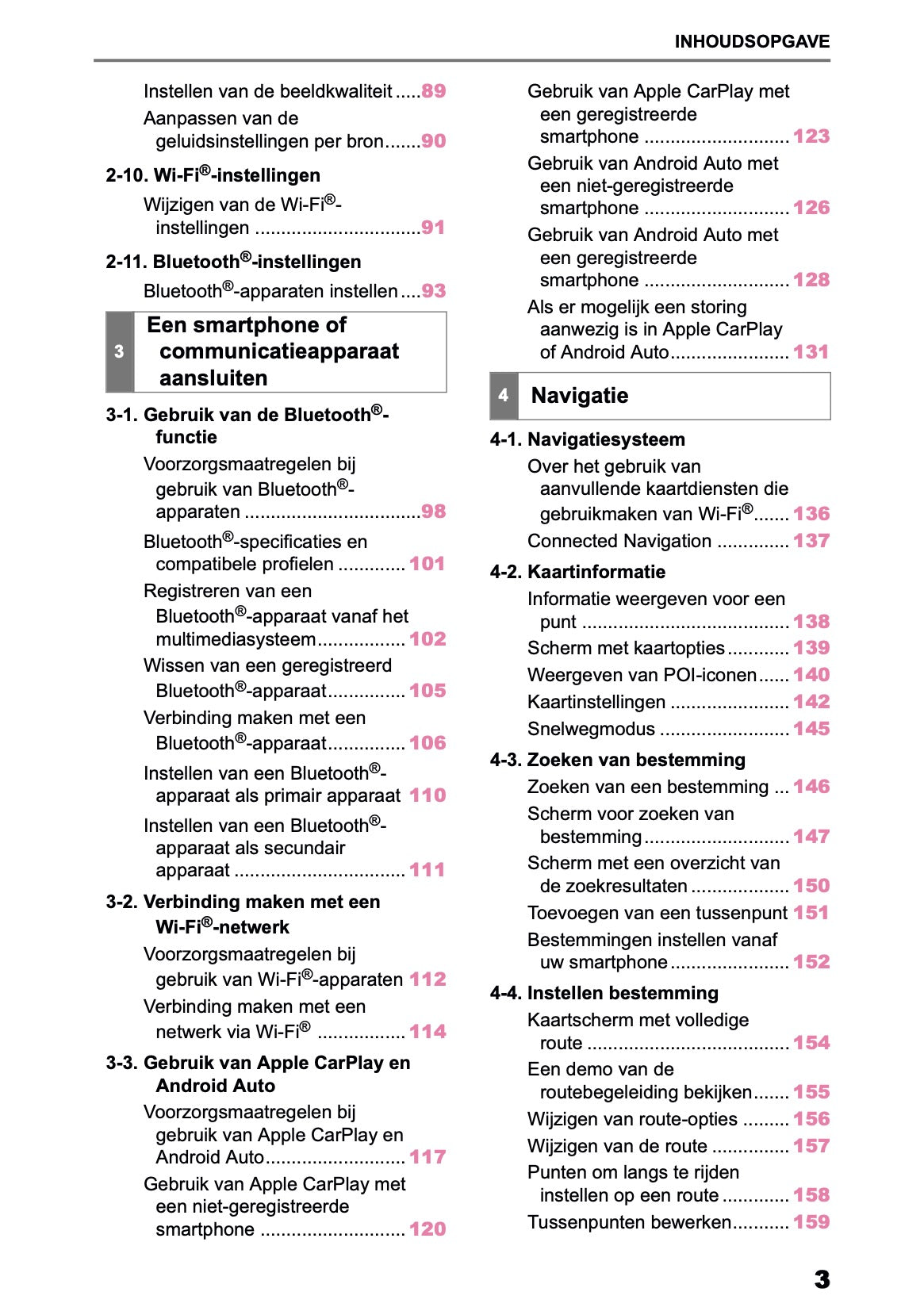 2025-2026 Toyota Aygo X Navigation Manual | Dutch