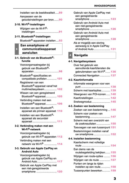 2025-2026 Toyota Aygo X Navigation Manual | Dutch