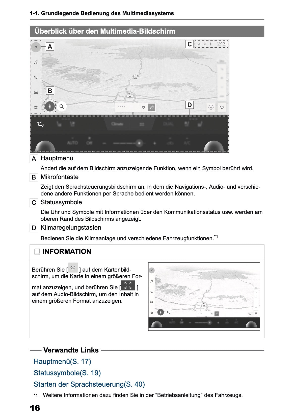 2025-2026 Toyota bZ4X Navigation Manual | German