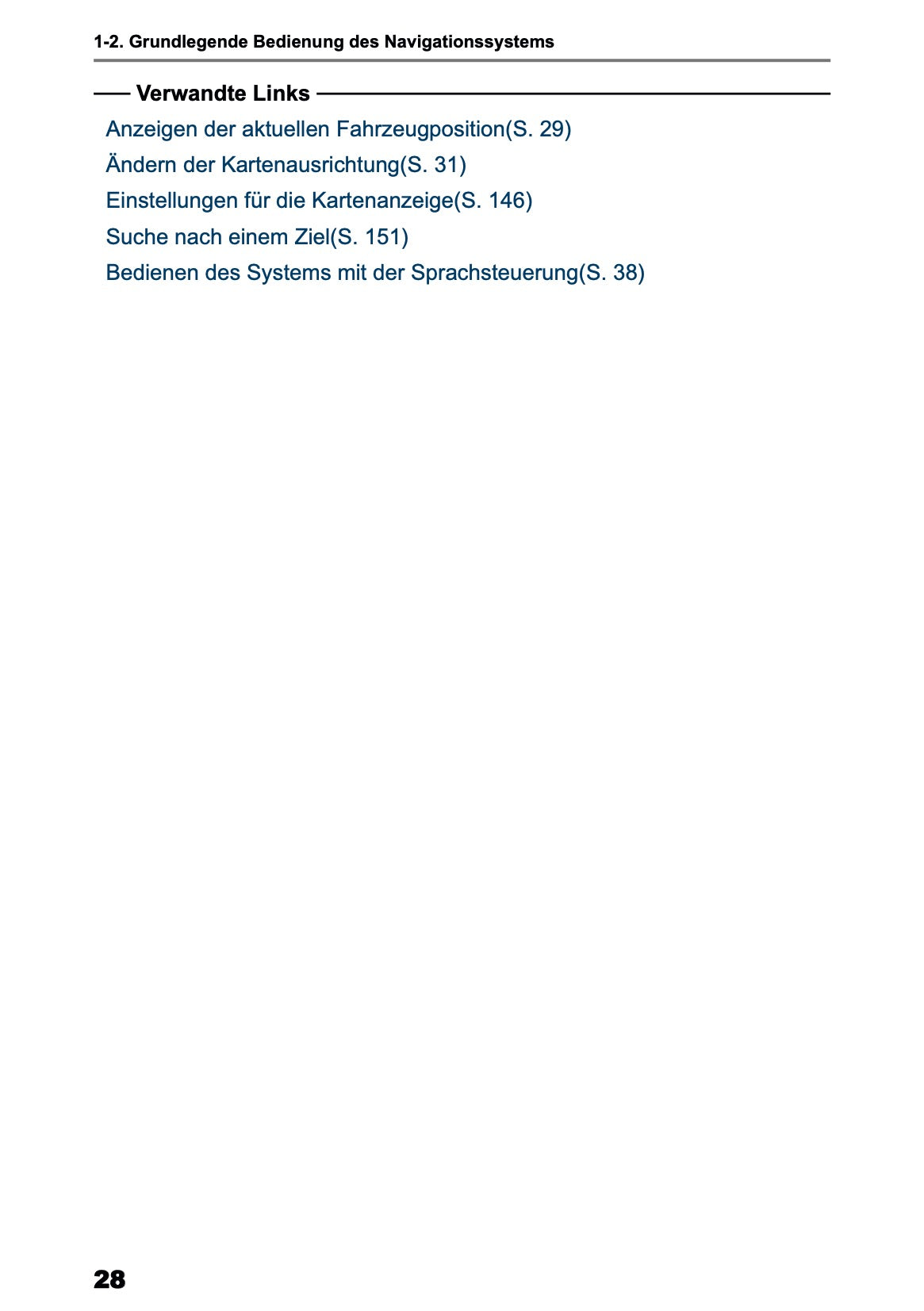 2025-2026 Toyota bZ4X Navigation Manual | German