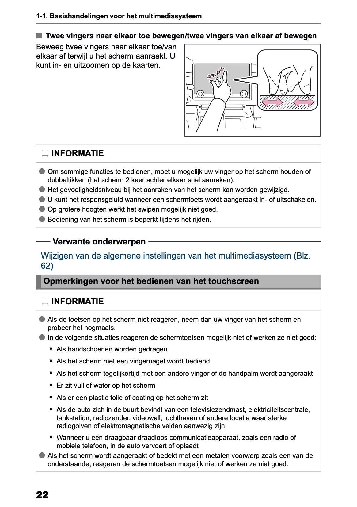 2025-2026 Toyota bZ4X Navigation Manual | Dutch
