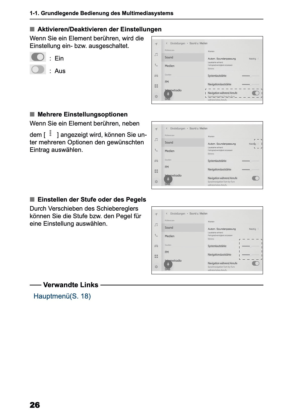 2025-2026 Toyota C-HR HEV/PHEV Navigation Manual | German