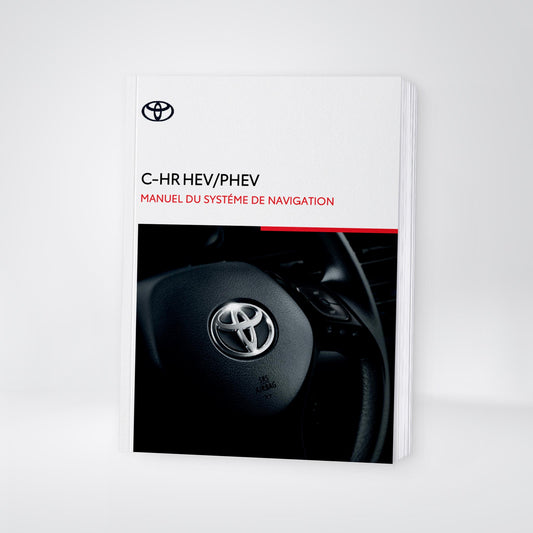 2025-2026 Toyota C-HR HEV/PHEV Navigation Manual | French