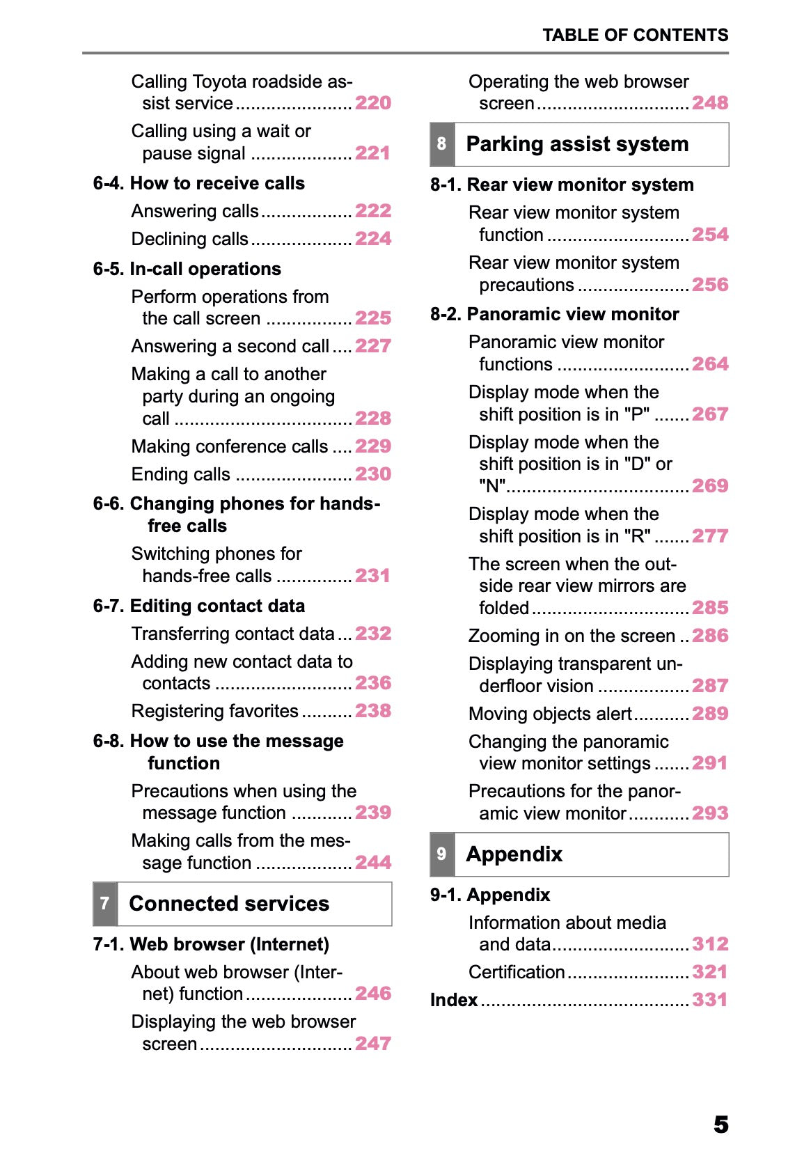 2025-2026 Toyota C-HR HEV/PHEV Navigation Manual | English