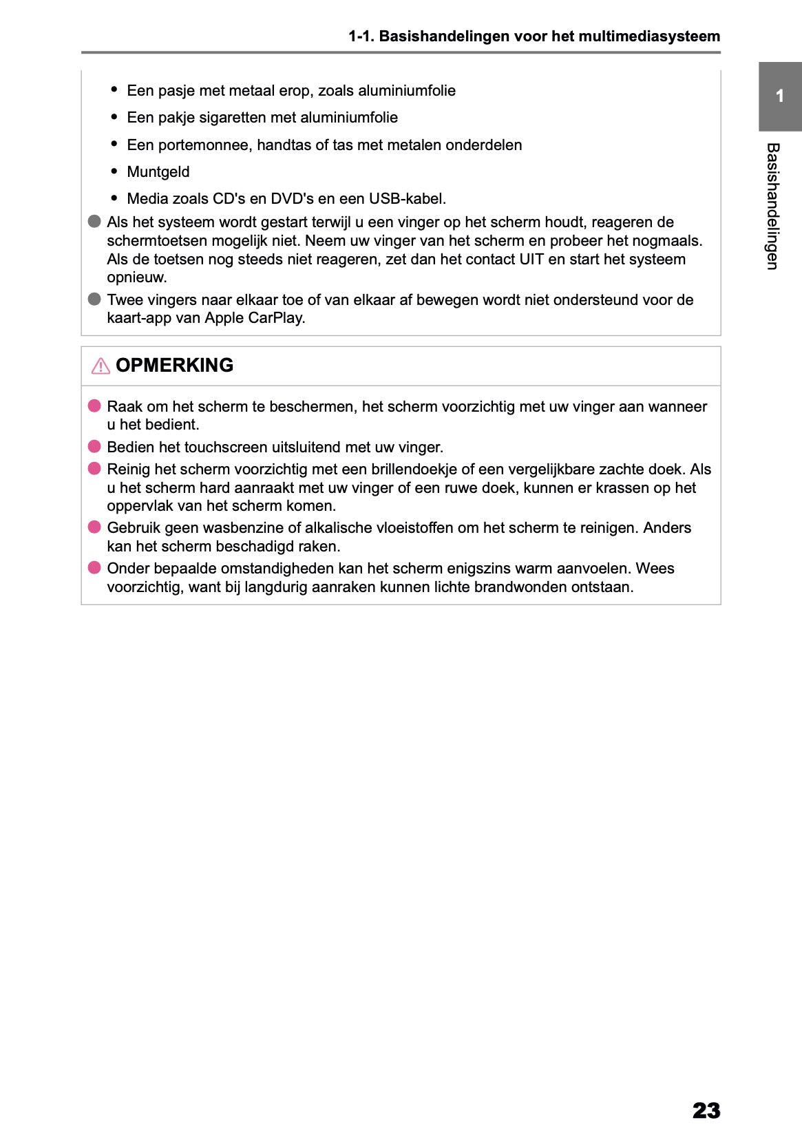 2026 Toyota C-HR+ Navigation Manual | Dutch