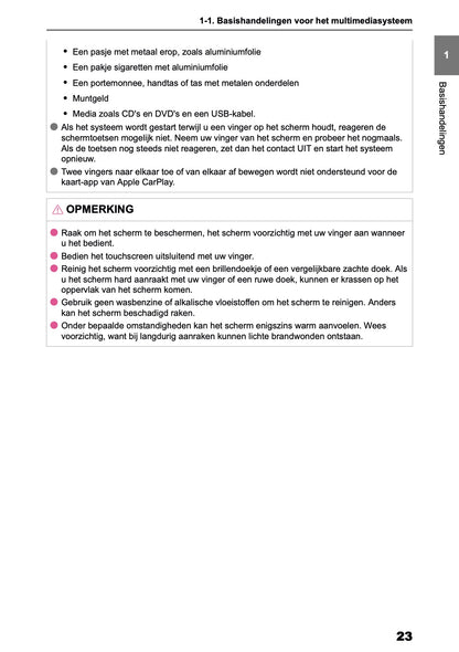 2026 Toyota C-HR+ Navigation Manual | Dutch