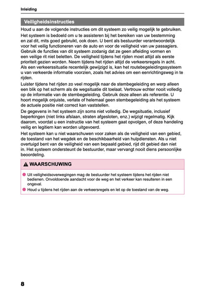 2026 Toyota C-HR+ Navigation Manual | Dutch