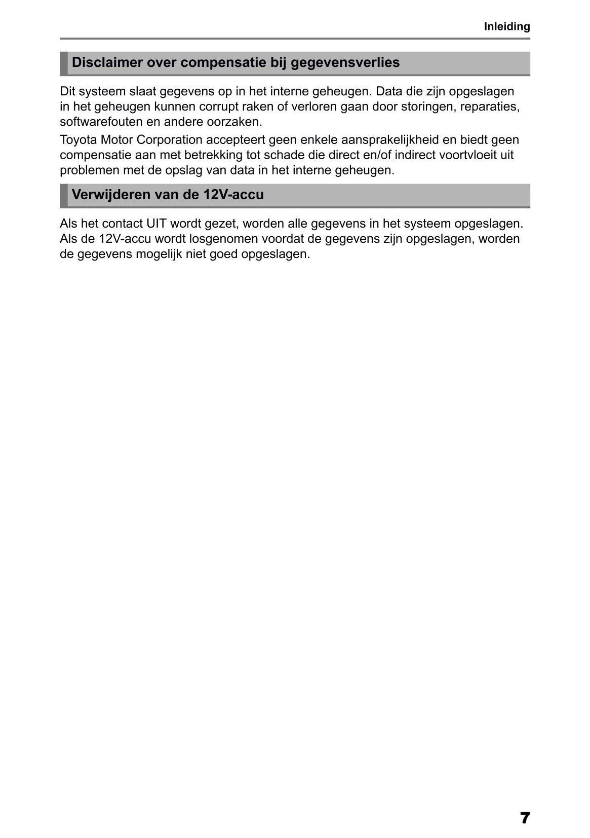 2025 Toyota Corolla Cross Hybrid Navigation Manual | Dutch