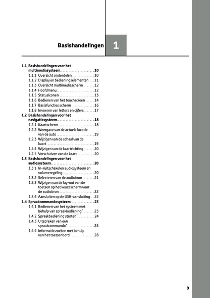 2023-2024 Toyota RAV4/RAV4 Hybrid Infotainment Manual | Dutch