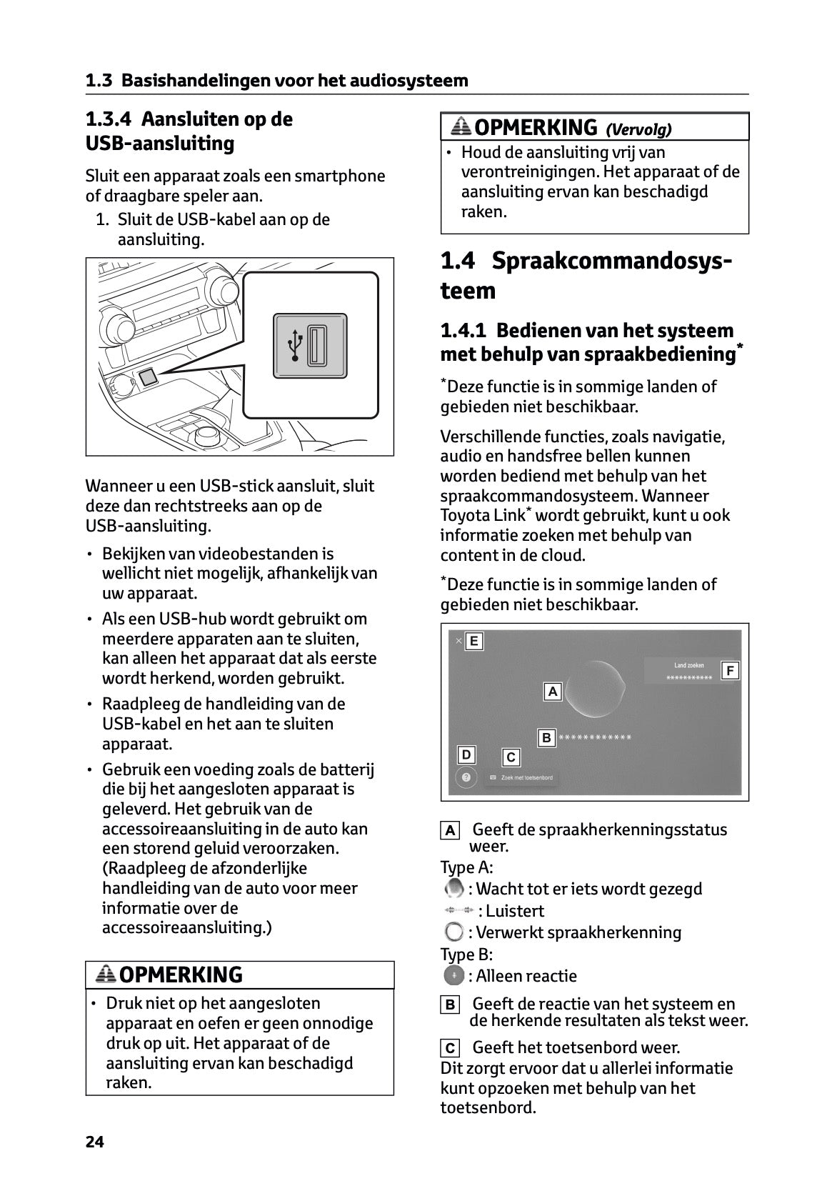 2024-2025 Toyota RAV4 Hybrid Navigation Manual | Dutch