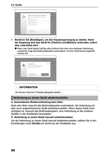 2025 Toyota Yaris Cross Hybrid Multimedia Manual | German