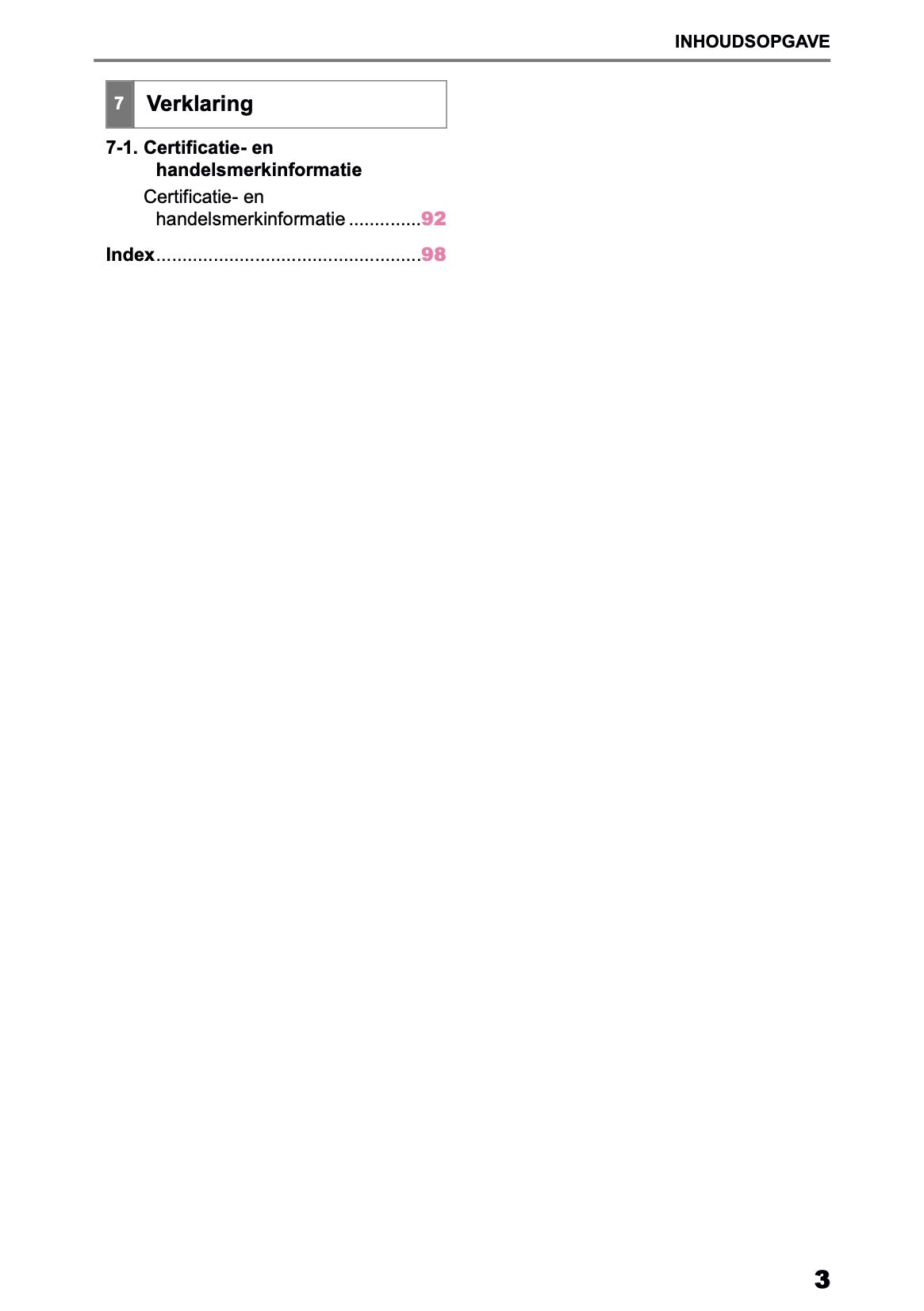 2025 Toyota Yaris Cross Hybrid Multimedia Manual | Dutch