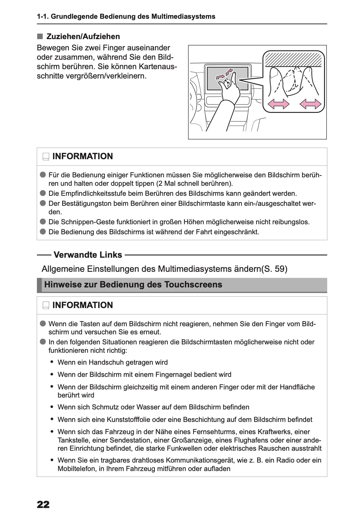2026 Toyota Yaris Cross Hybrid Navigation Manual | German