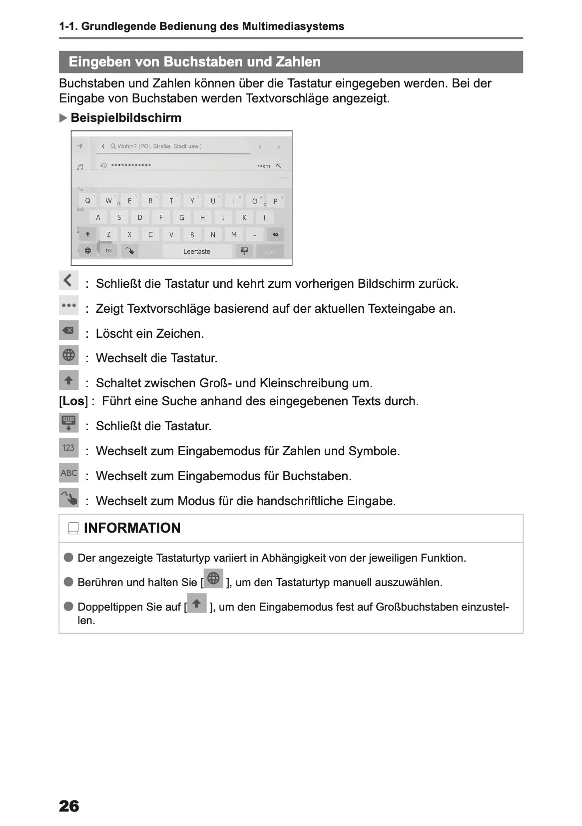 2026 Toyota Yaris Cross Hybrid Navigation Manual | German