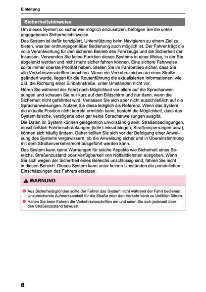 2026 Toyota Yaris Hybrid Navigation Manual | German