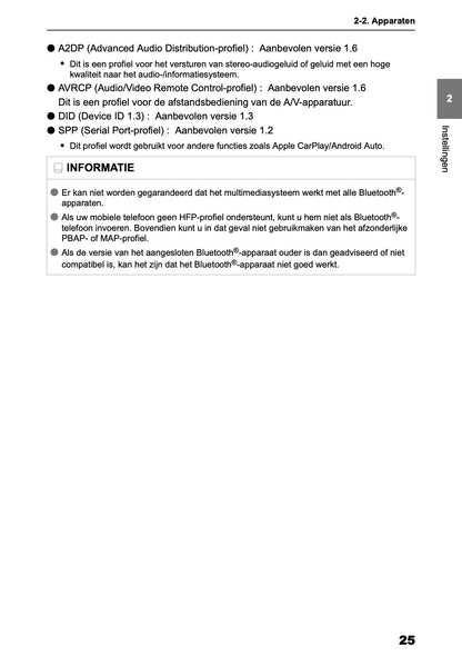 2026 Toyota Yaris Hybrid Multimedia Manual | Dutch