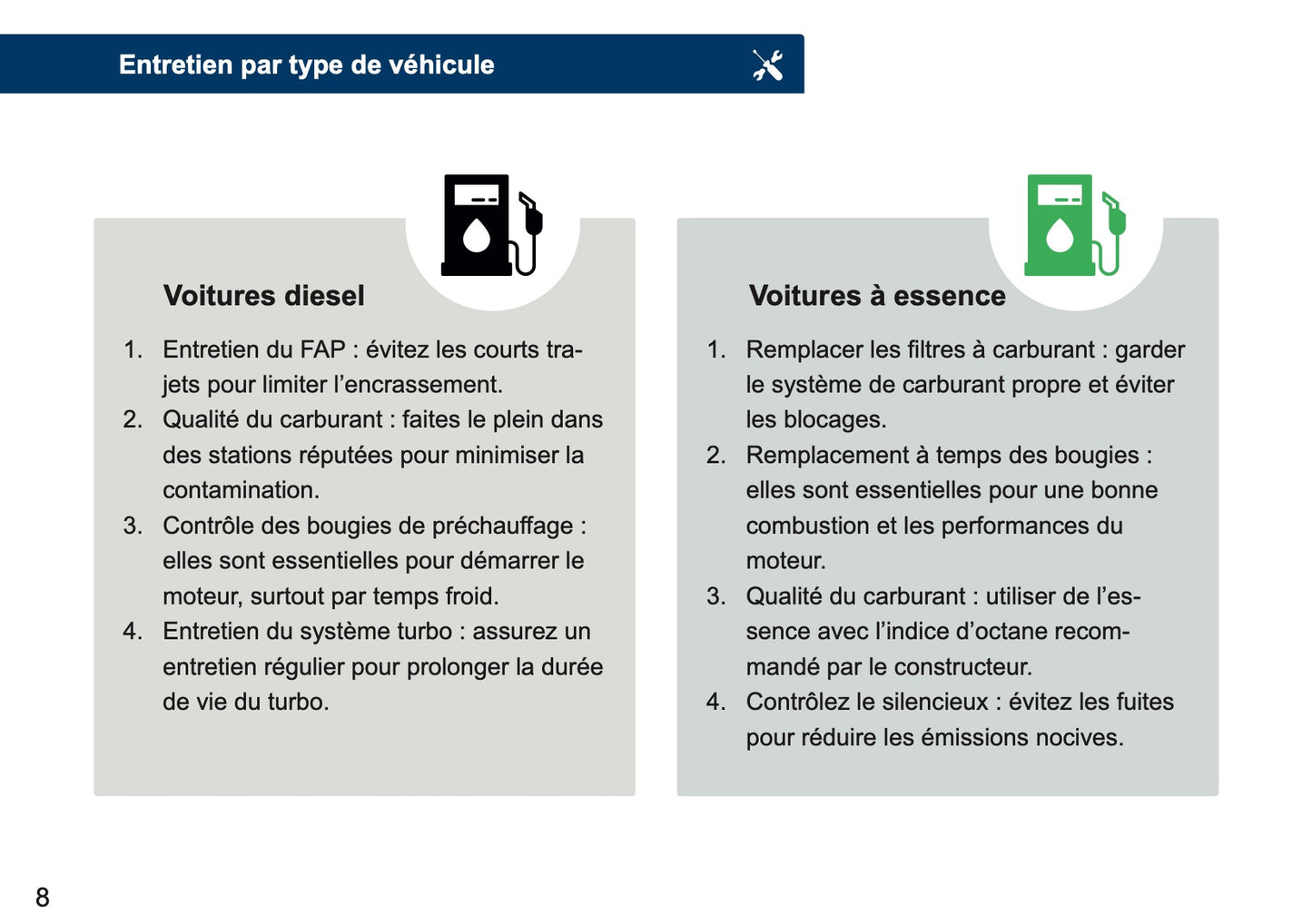 BMW Maintenance Book | French