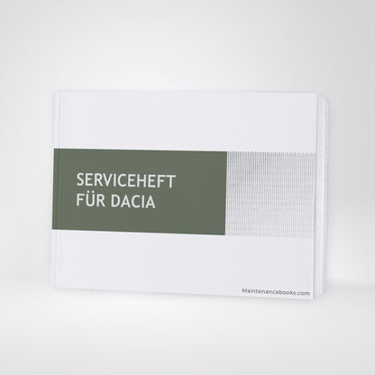 Dacia Maintenance Book | German