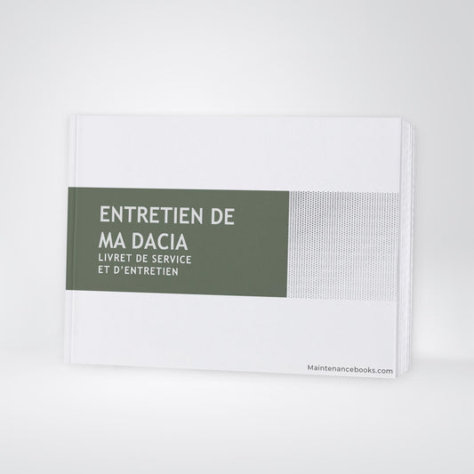 Dacia Maintenance Book | French