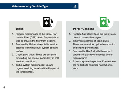 DS Automobiles Maintenance Book | English