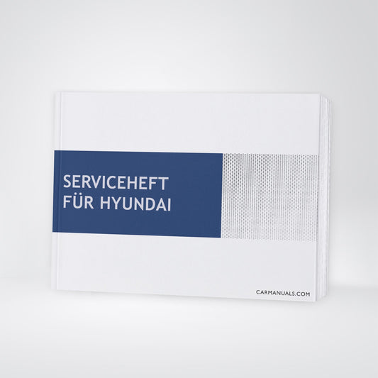 Hyundai Maintenance Book | German