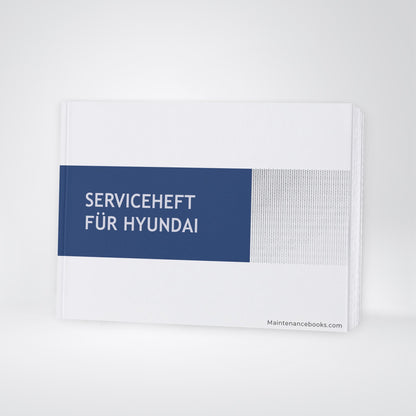 Hyundai Maintenance Book | German