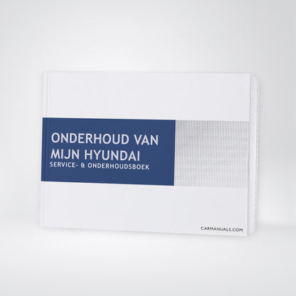 Hyundai Maintenance Book | Dutch