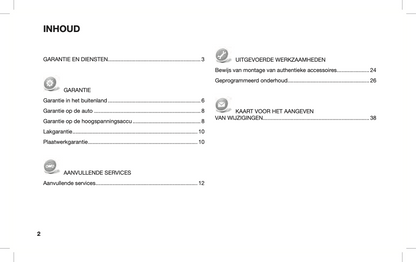 2020-2021 Jeep Compass Warranty and Service Book | Dutch