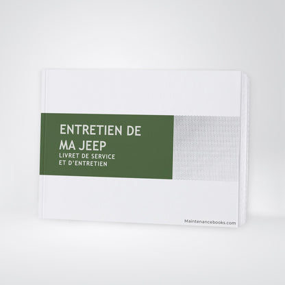 Jeep Maintenance Book | French